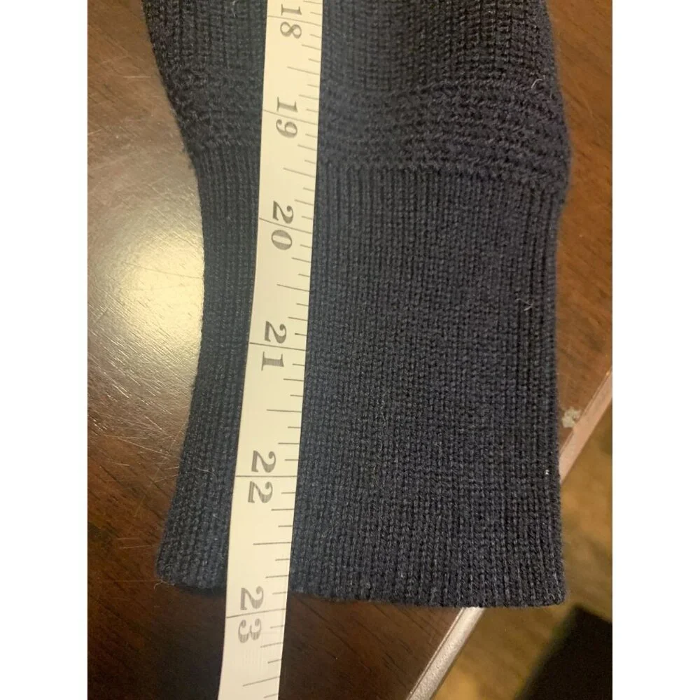 JW Anderson Quarter Button Up Knit‎ Wool Sweater Size XL